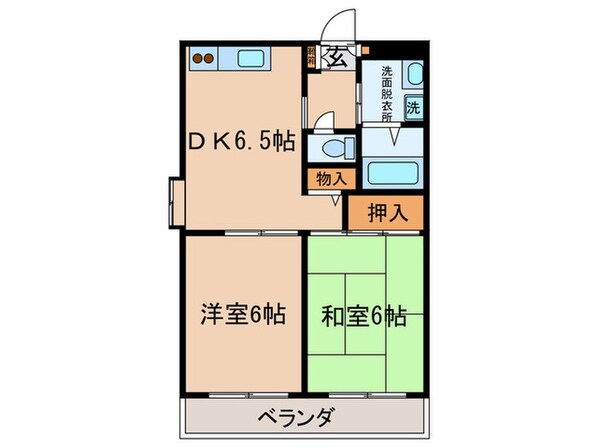 コモ－デｲオスの物件間取画像